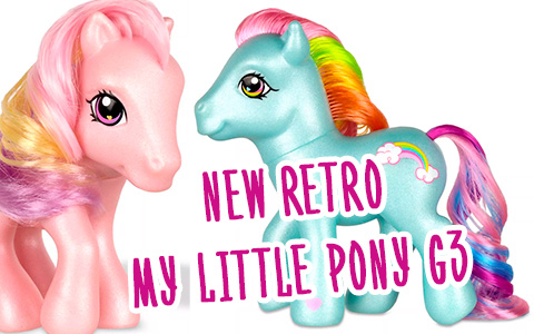 Hasbro releases My Little Pony Retro Classic Generation 3 toys!