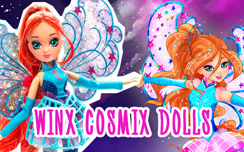 Now you can get Winx Club Cosmix dolls online! New dolls from season 8 are in stock