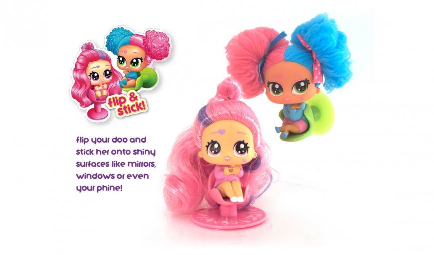 New cute collectible HairDooz dolls are sweet mix between LOL and Hairdorables