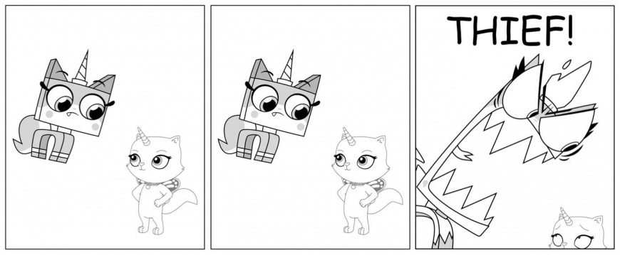 UniKitty! VS Rainbow Butterfly Unicorn Kitty