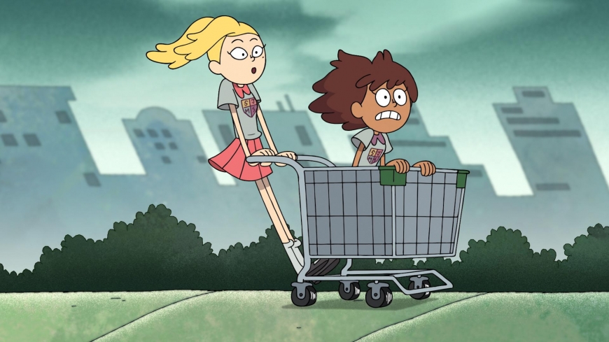 Pictures from the last four episodes (season 1) of Amphibia Disney