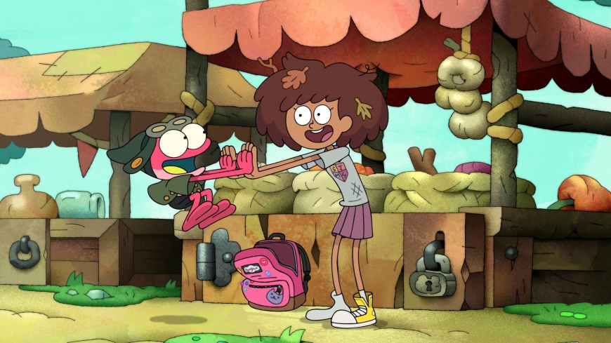 Pictures from the last four episodes (season 1) of Amphibia Disney