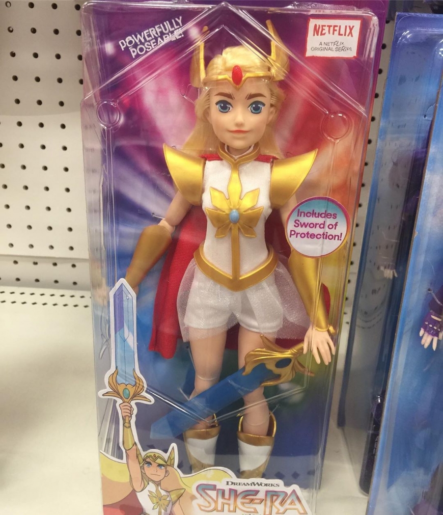 First pictures of new She-Ra and the Princesses of Power dolls from Mattel