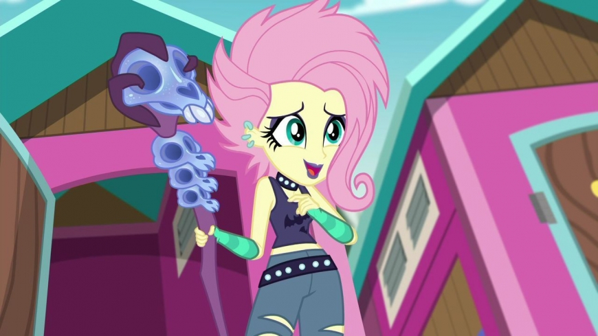 Goth Fluttershy Equestria Girls pictures