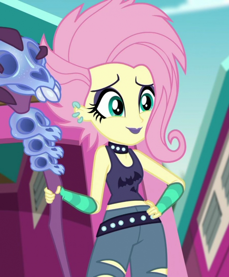 Goth Fluttershy Equestria Girls pictures