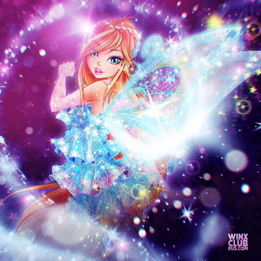 Winx Club Enchantix transformation beautiful art pictures