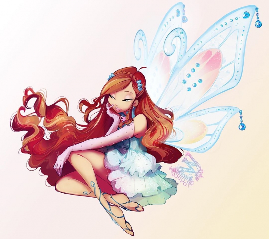 Winx Club Enchantix transformation beautiful art pictures