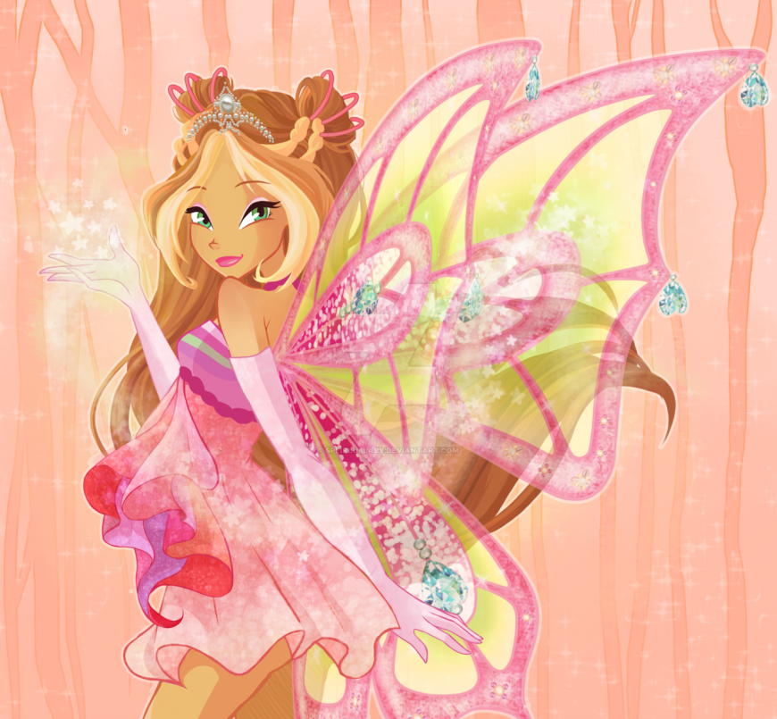 Winx Club Enchantix transformation beautiful art pictures