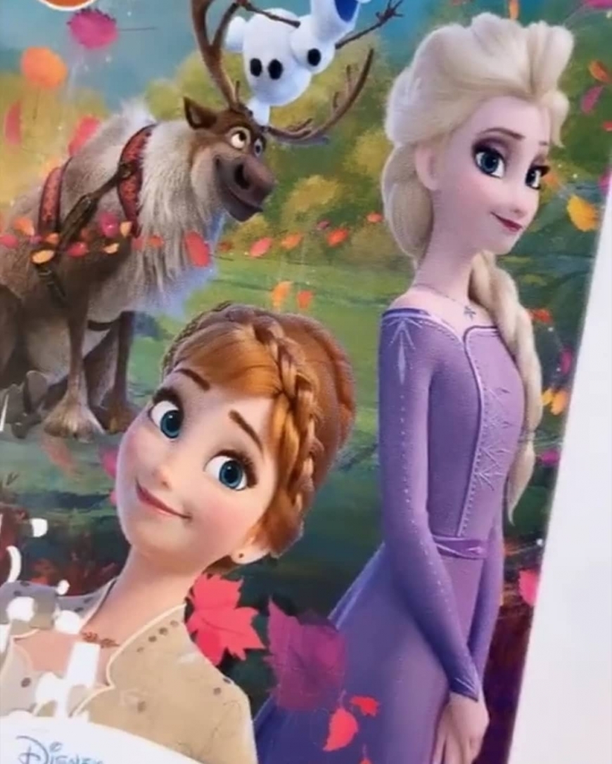 Disney Frozen II new images of Elsa and Anna, Kristoff