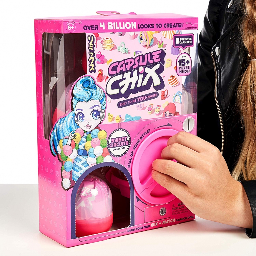 New Capsule Chix dolls - Sweet Circuits and Giga Glam Collection, and where to get them