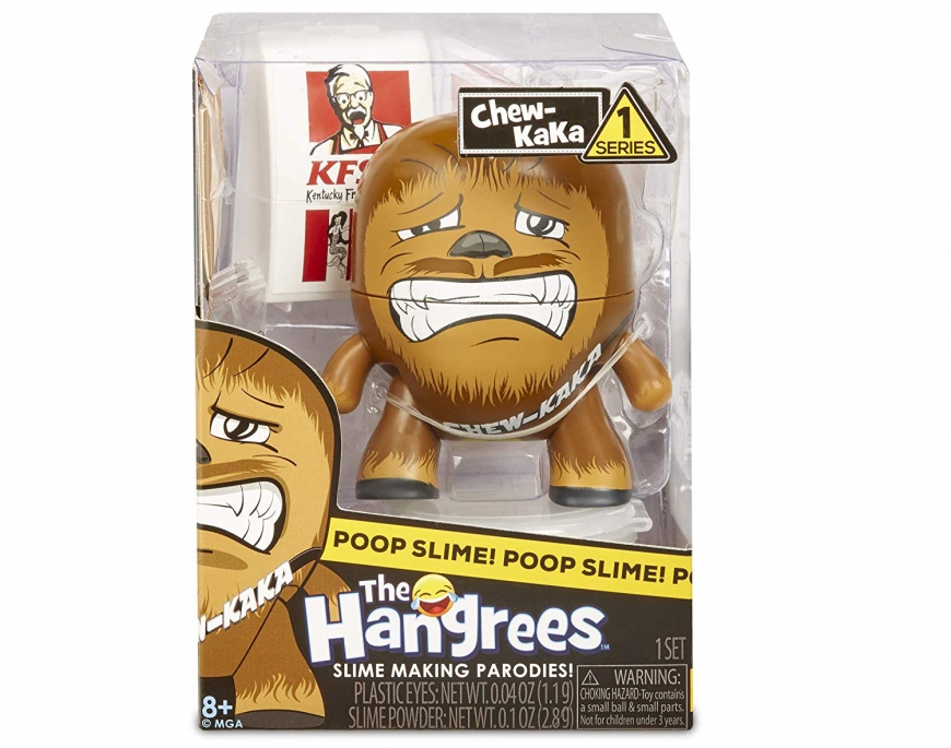 Hangrees The Chew-Kaka Collectible Parody Figure with Slime