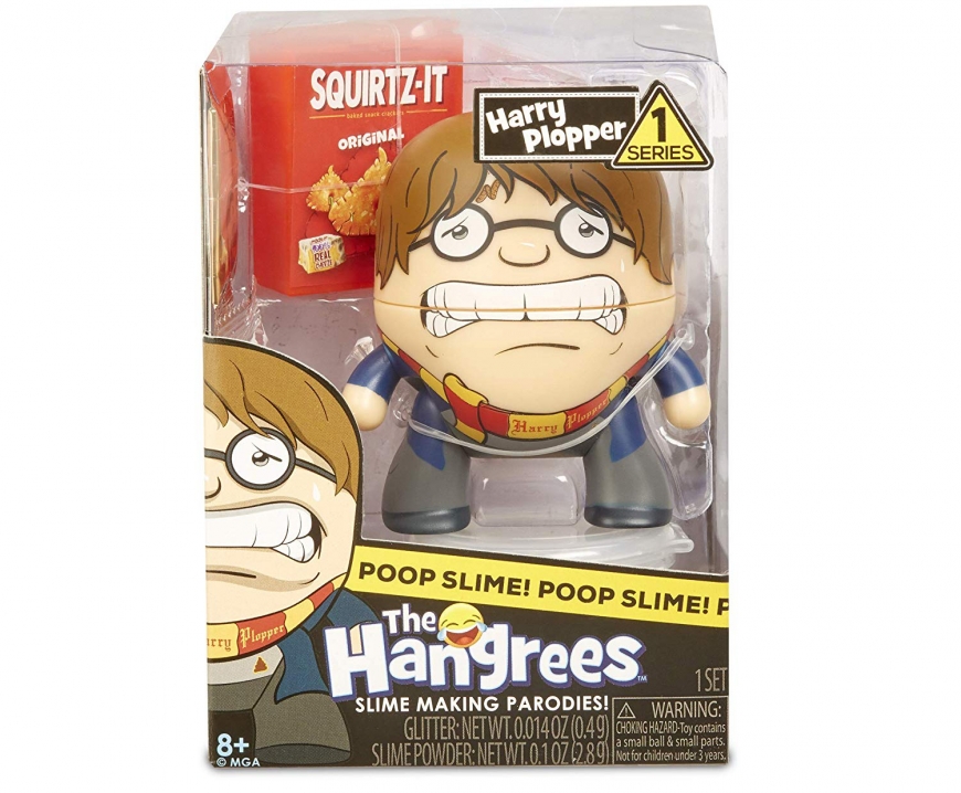 Hangrees The Harry Plopper Collectible Parody Figure with Slime