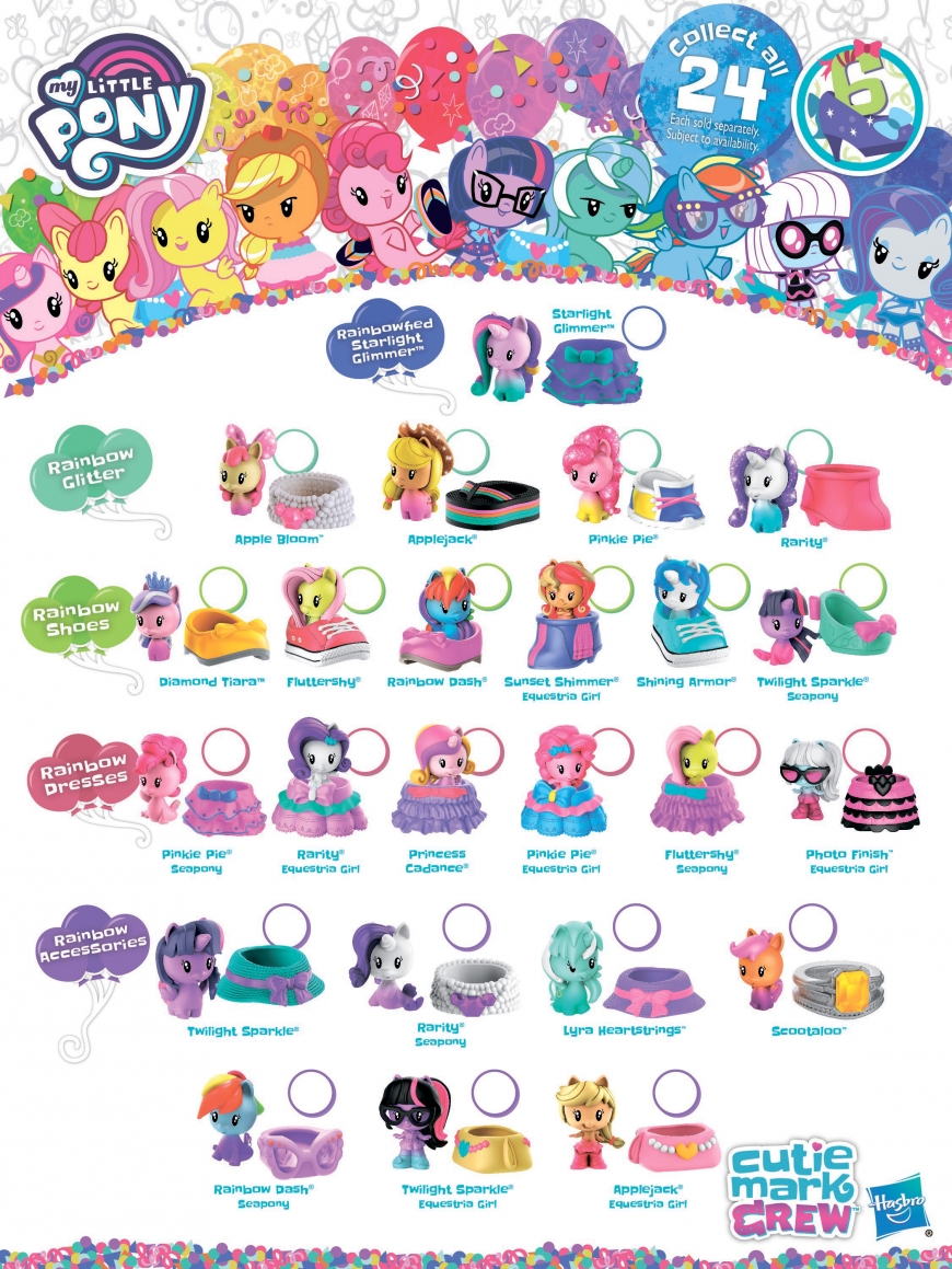 My Little Pony Cutie Mark Crew 6 series