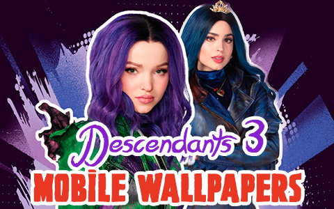Disney Descendants 3 new mobile phone wallpapers