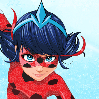 Miraculous Ladybug Ice Transformation Icons - Ice Ladybug