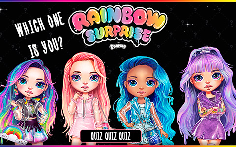 This Quiz will reveal which Rainbow Surprise character are you?