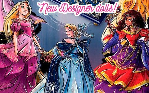 New Disney Limited Edition Designer Collection dolls - Midnight Masquerade Series 2019