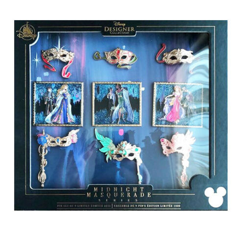 Disney Designer Collection: Midnight Masquerade Series LE D23 pins