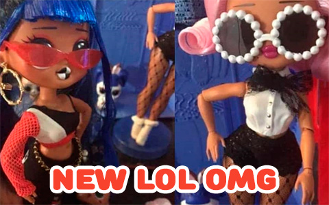 New LOL Surprise OMG dolls. probably from new LOL Amazing surprise or Big Surprise bundle
