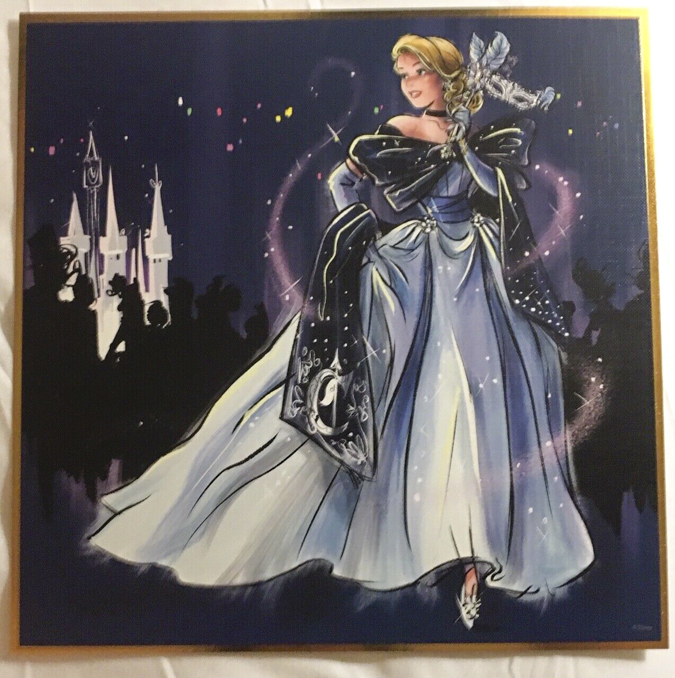 Disney Designer Collection Midnight Masquerade Series Cinderella lithograph