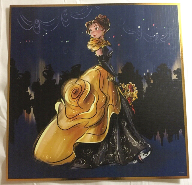 Disney Designer Collection Midnight Masquerade Series Belle lithograph