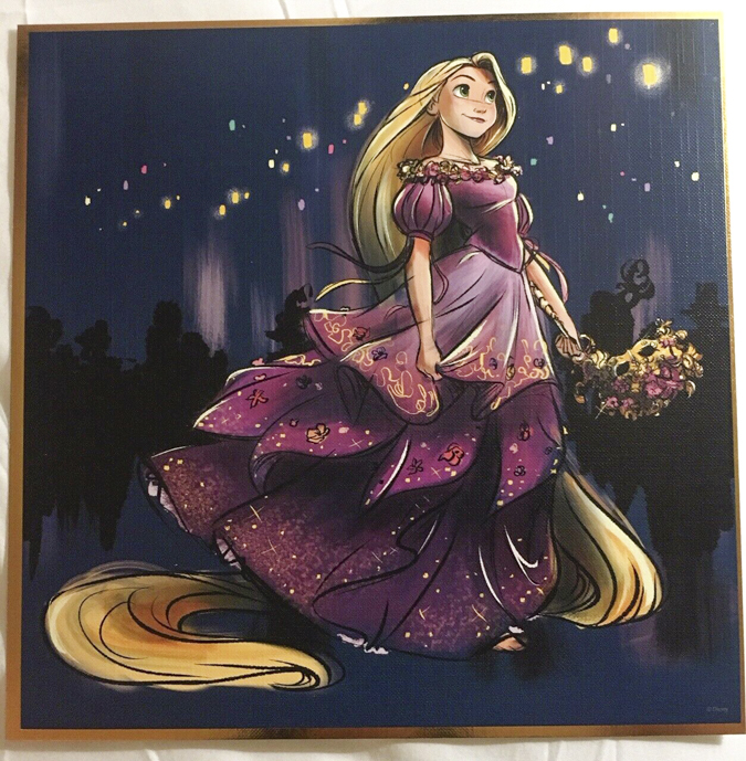 Disney Designer Collection Midnight Masquerade Series Rapunzel lithograph