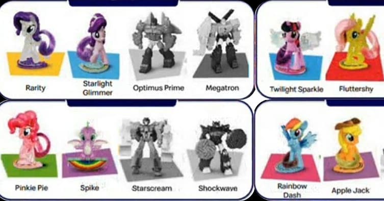 My Little Pony 2019 McDonalds Happy Meal toys Mexico