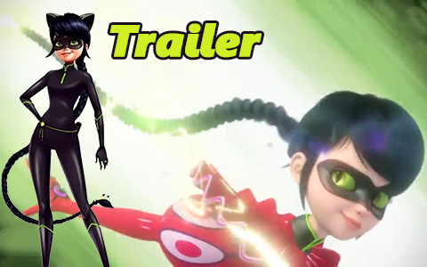 Lady Noir and Mister Bug in new trailer of  Miraculous Ladybug season 3 episode Reflekdoll