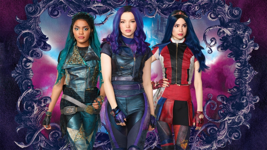 Disney Descendants 3 Evie, Mal and Uma wallpaper