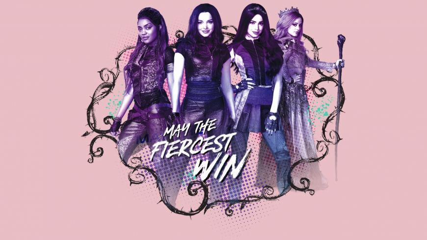 Disney Descendants 3 girls wallpaper