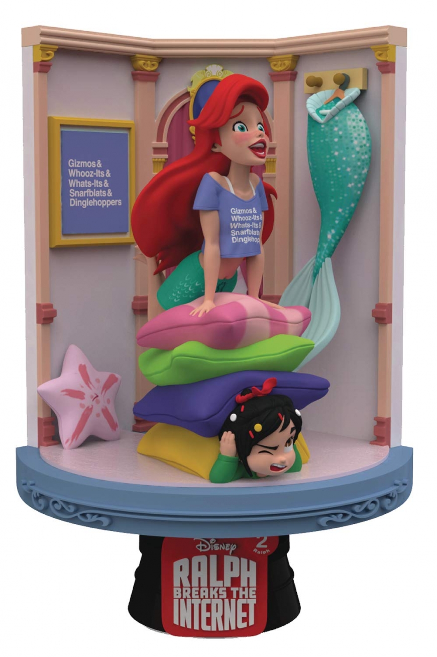 Beast Kingdom Ralph Breaks the Internet: Ariel Ds-023 D-Stage Series Statue