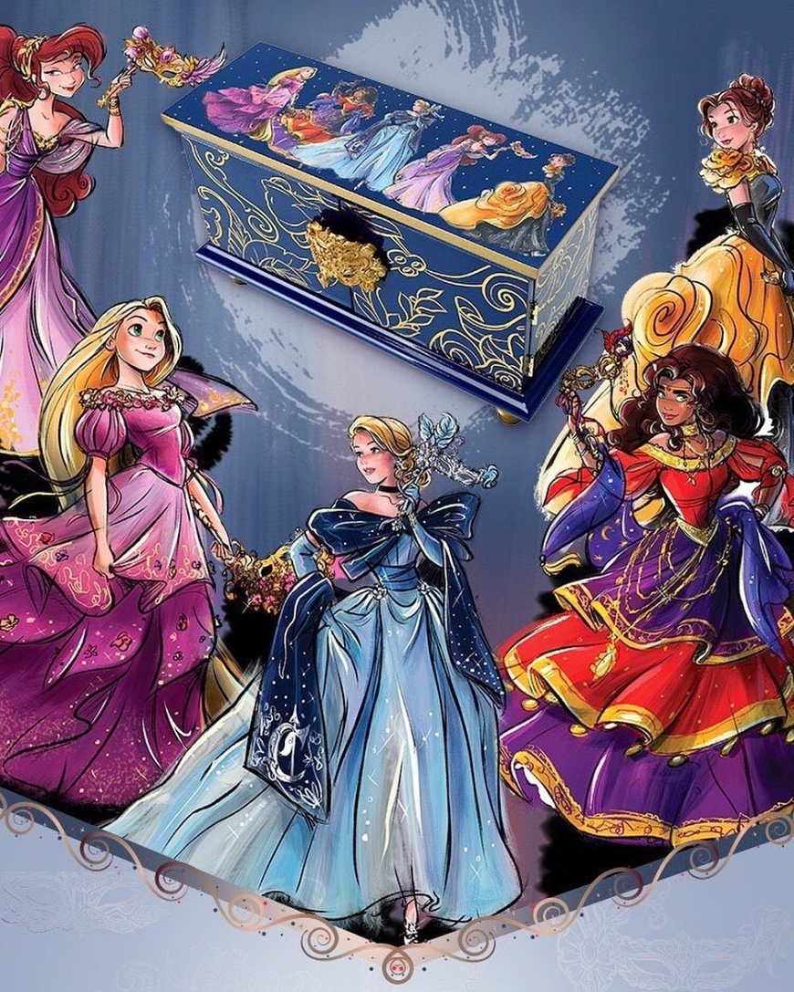 Disney Designer Collection: Midnight Masquerade Series dolls