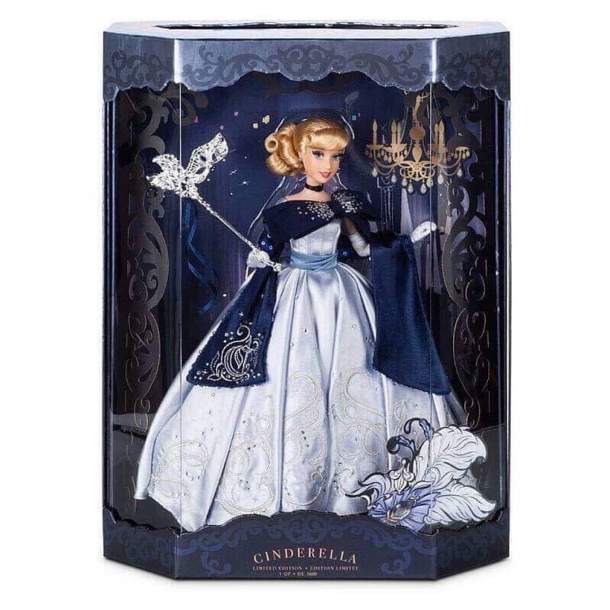 Limited Edition Disney Designer Midnight Masquerade Cinderella doll