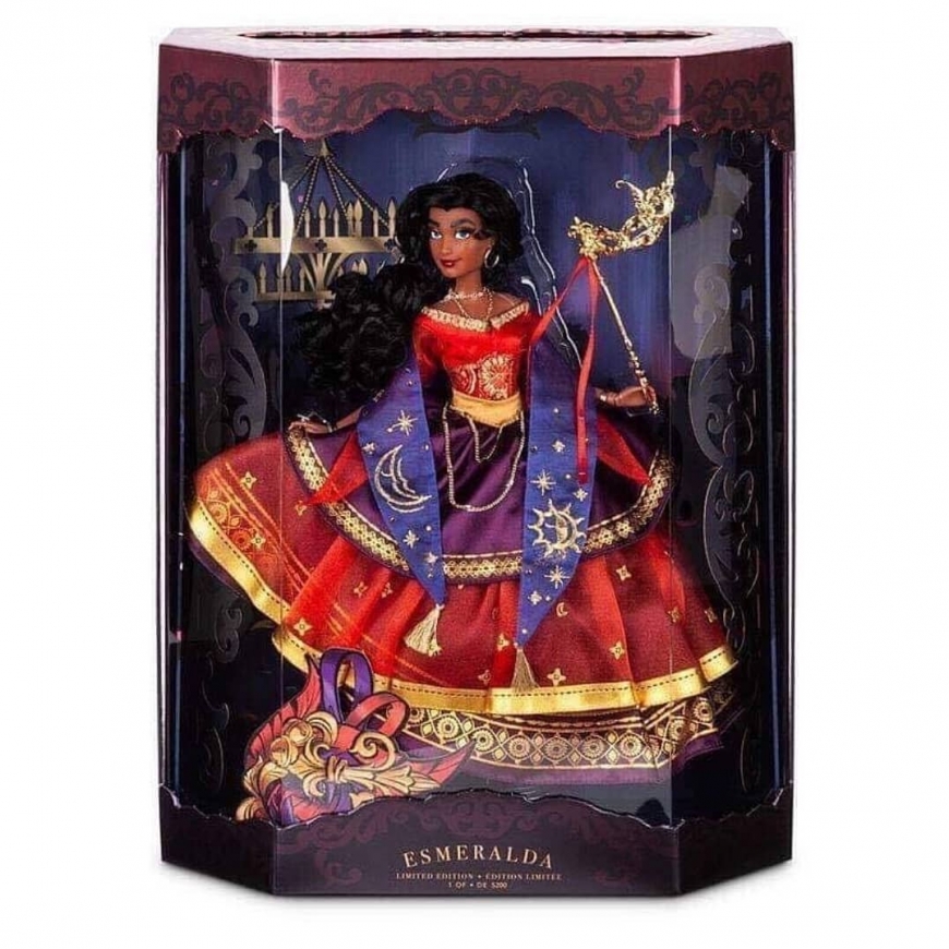 Limited Edition Disney Designer Midnight Masquerade Esmeralda doll