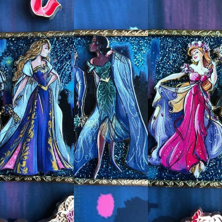 Disney Designer Collection: Midnight Masquerade Series LE D23 pins