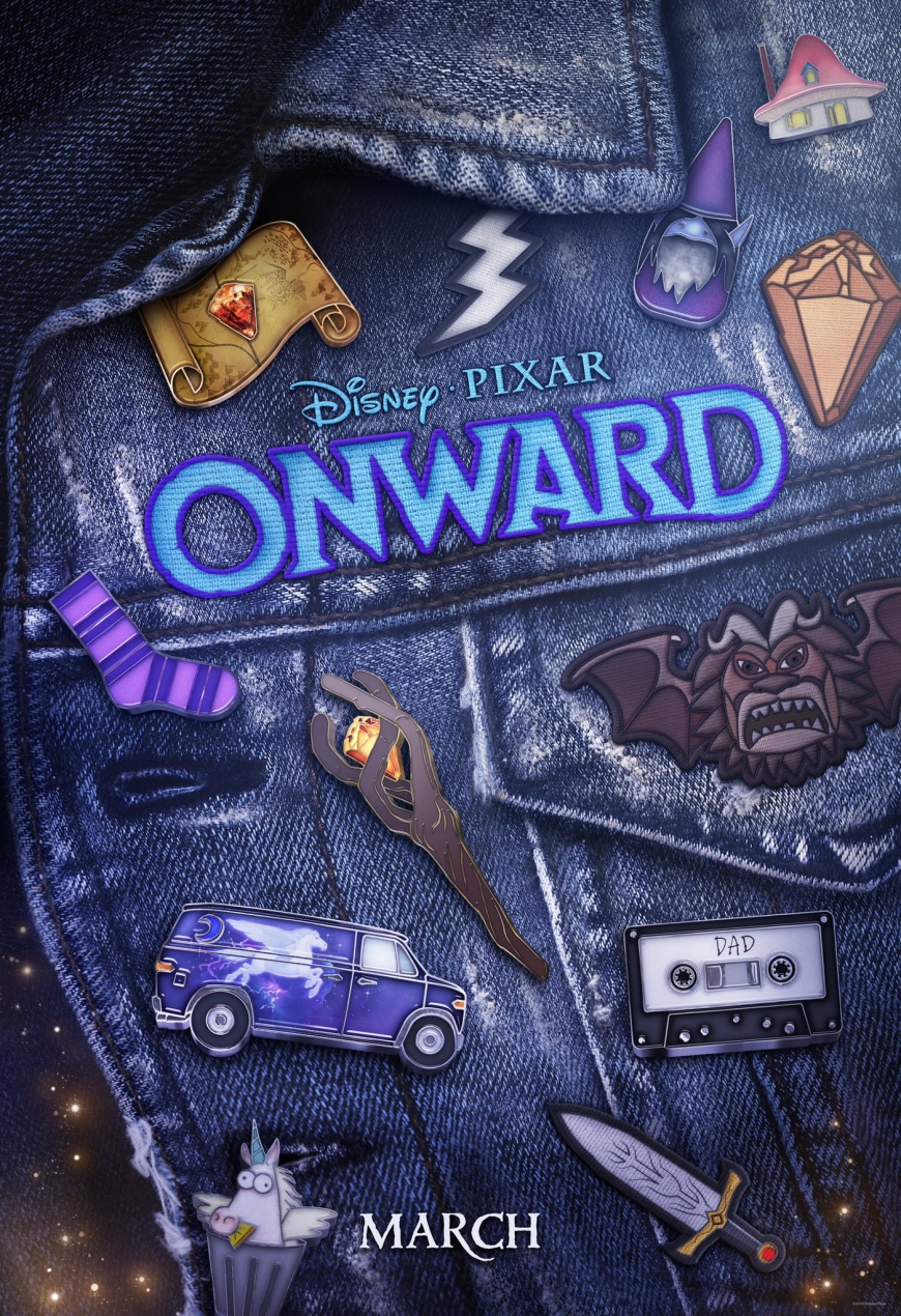 Pixar Onward new D23 poster