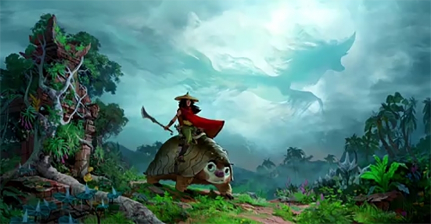 Disney's next animate movie - Raya and The Last Dragon. Hype for new Disney Princess?