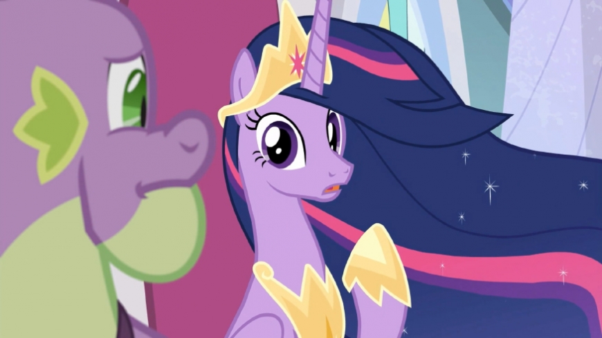 Alicorn princess grown-up Twilight Sparkle from mlp season 9 episode 26 image