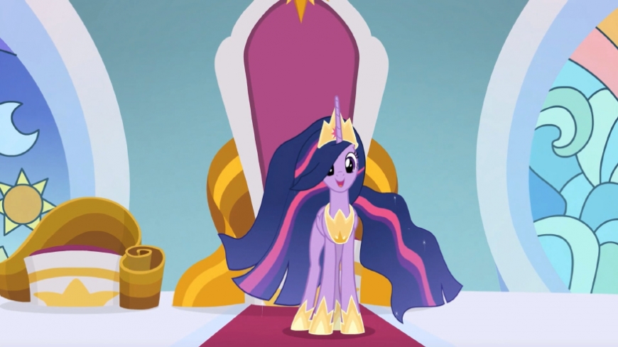 Alicorn princess grown-up Twilight Sparkle from mlp season 9 episode 26 image