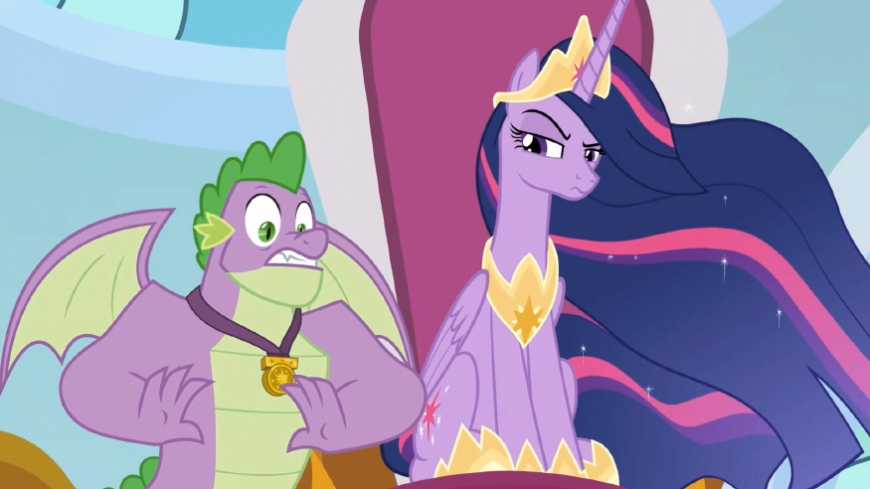 Alicorn princess grown-up Twilight Sparkle from mlp season 9 episode 26 image