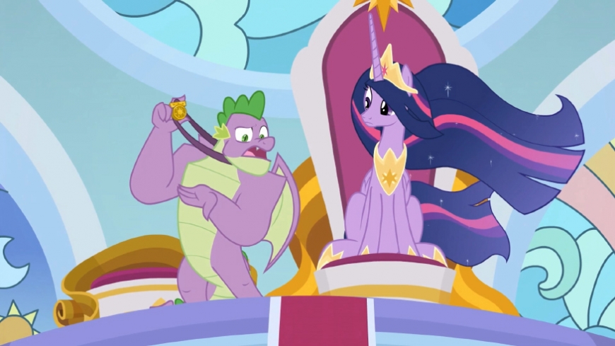 Alicorn princess grown-up Twilight Sparkle from mlp season 9 episode 26 image