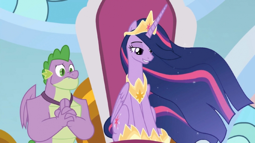 Alicorn princess grown-up Twilight Sparkle from mlp season 9 episode 26 image