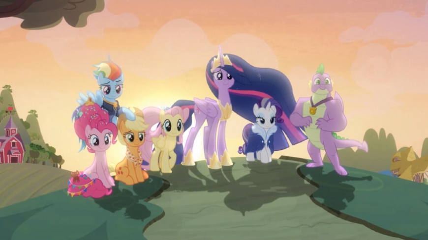 Alicorn princess grown-up Twilight Sparkle from mlp season 9 episode 26 image