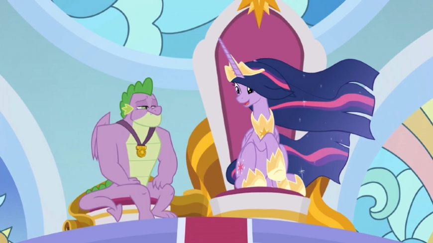 Alicorn princess grown-up Twilight Sparkle from mlp season 9 episode 26 image