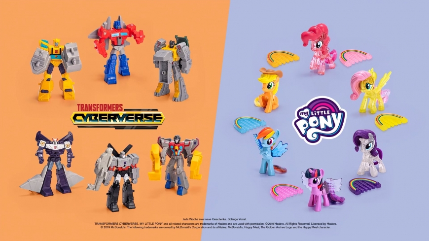 My Little Pony 2019 McDonalds Happy Meal toys