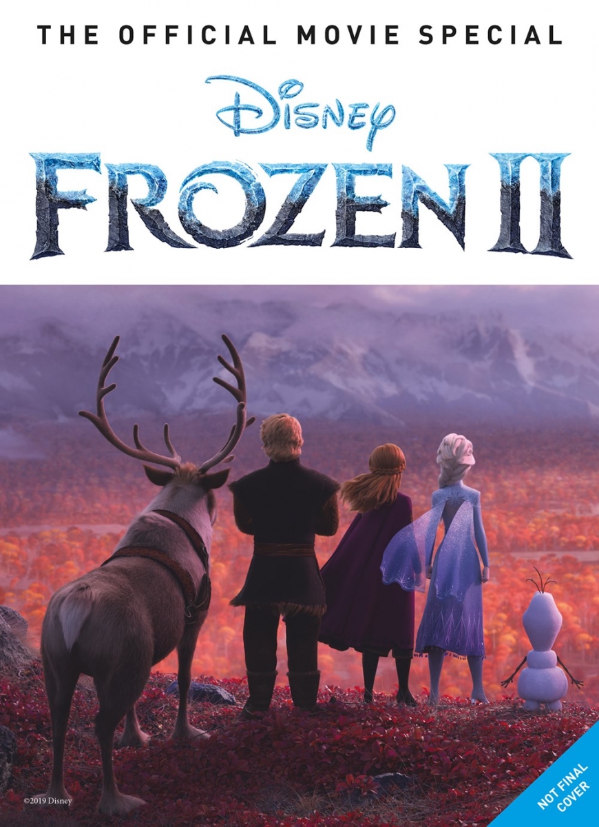List of upcoming Frozen 2 books, plus new images from cover art