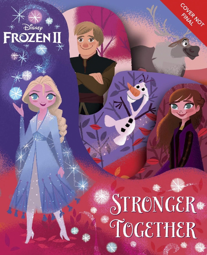 List of upcoming Frozen 2 books, plus new images from cover art