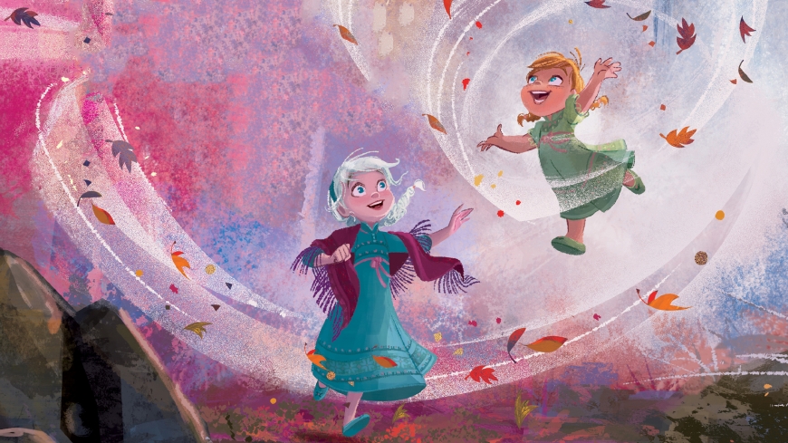 Frozen 2 Kids Elsa and Anna