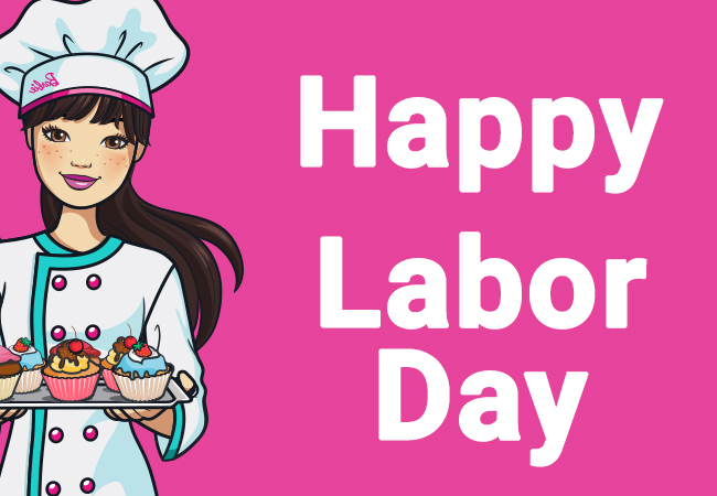 Happy Labor Day images with Barbie