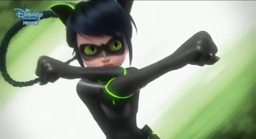 Miraculous Ladybug Lady Noir transformation